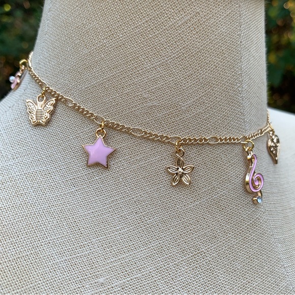 Handmade Coquette Charm Choker Necklace - Picture 11 of 11